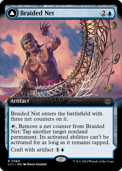 Braided Net // Braided Quipu (Extended Art) [The Lost Caverns of Ixalan] - MTG Single