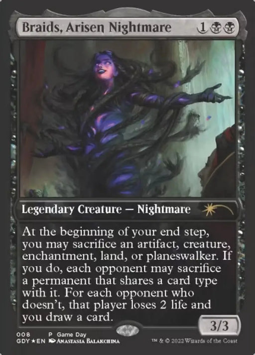 Braids Arisen Nightmare [Game Day 2022] - MTG Single