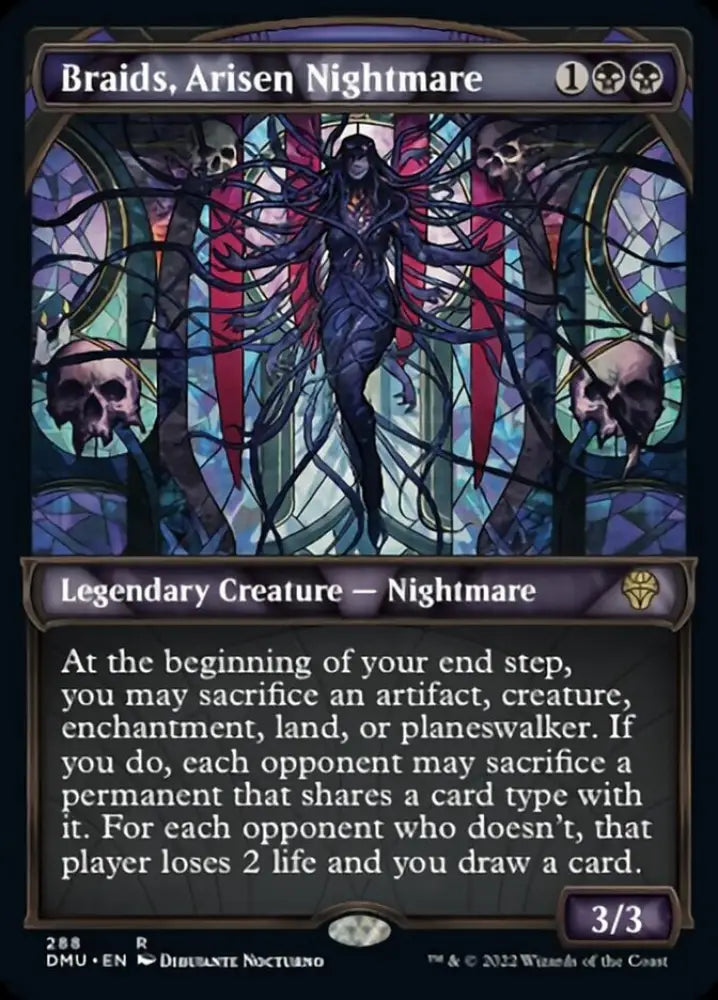 Braids Arisen Nightmare (Showcase) [Dominaria United] - MTG Single