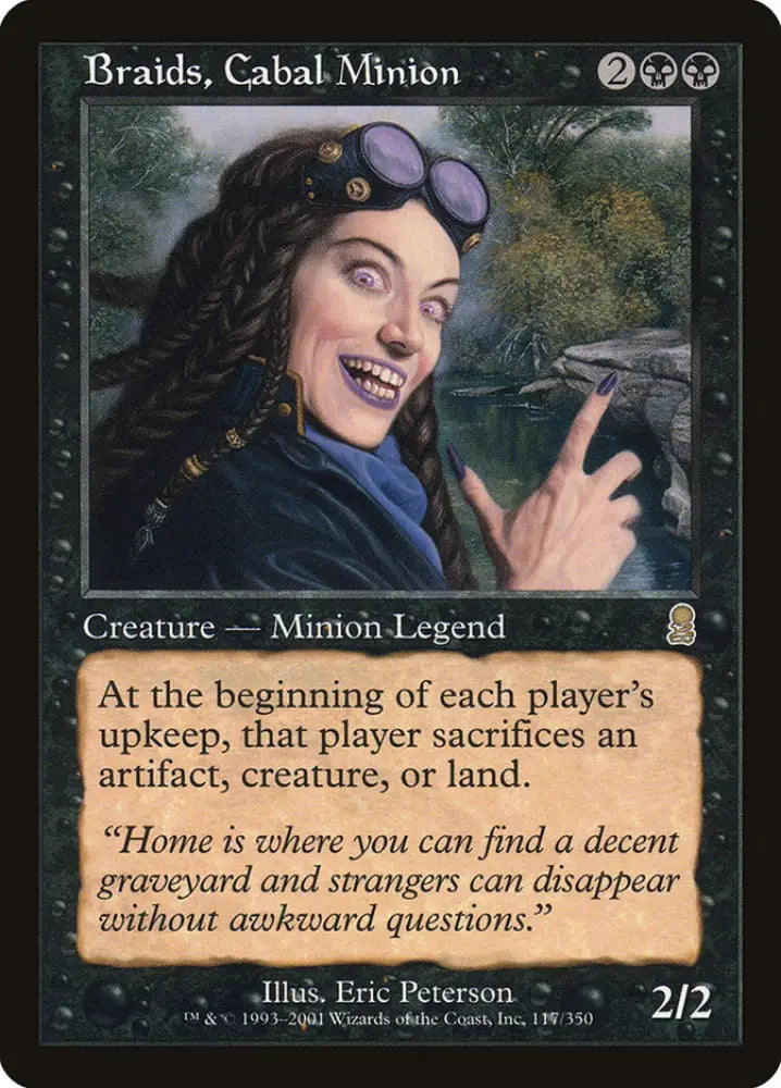 Braids Cabal Minion [Odyssey] - MTG Single