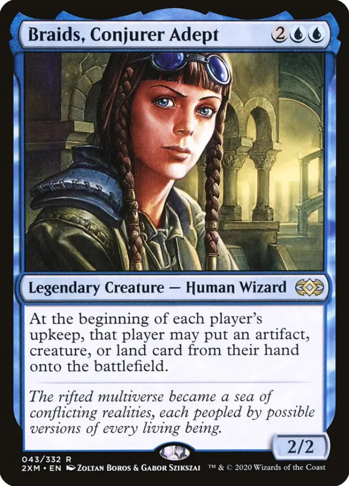 Braids Conjurer Adept [Double Masters] - MTG Single