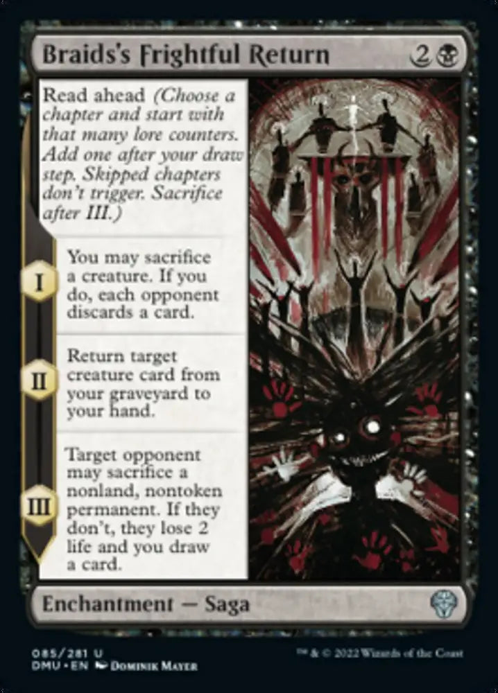 Braids’s Frightful Return [Dominaria United] - MTG Single