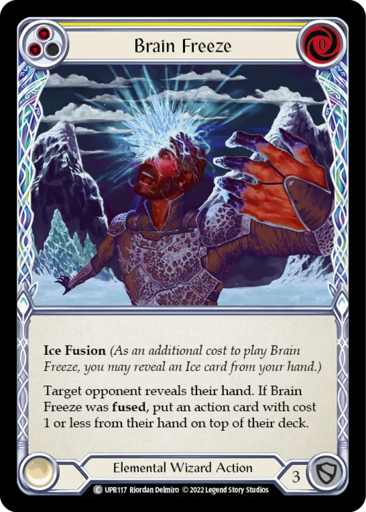 Brain Freeze (Yellow) [Uprising] - Flesh And Blood Single