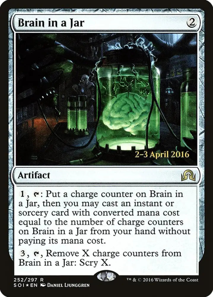 Brain in a Jar [Shadows over Innistrad Prerelease Promos] - MTG Single