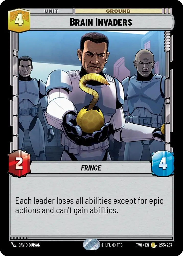 Brain Invaders (255/257) [Twilight of the Republic] - Star Wars: Unlimited Single