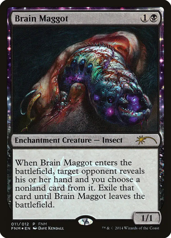 Brain Maggot [Friday Night Magic 2014] - MTG Single
