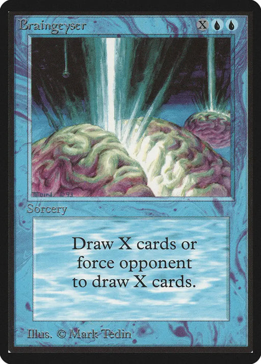 Braingeyser [Beta Edition] - MTG Single