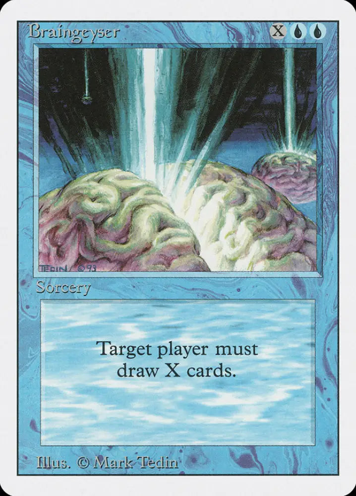 Braingeyser [Revised Edition] - MTG Single