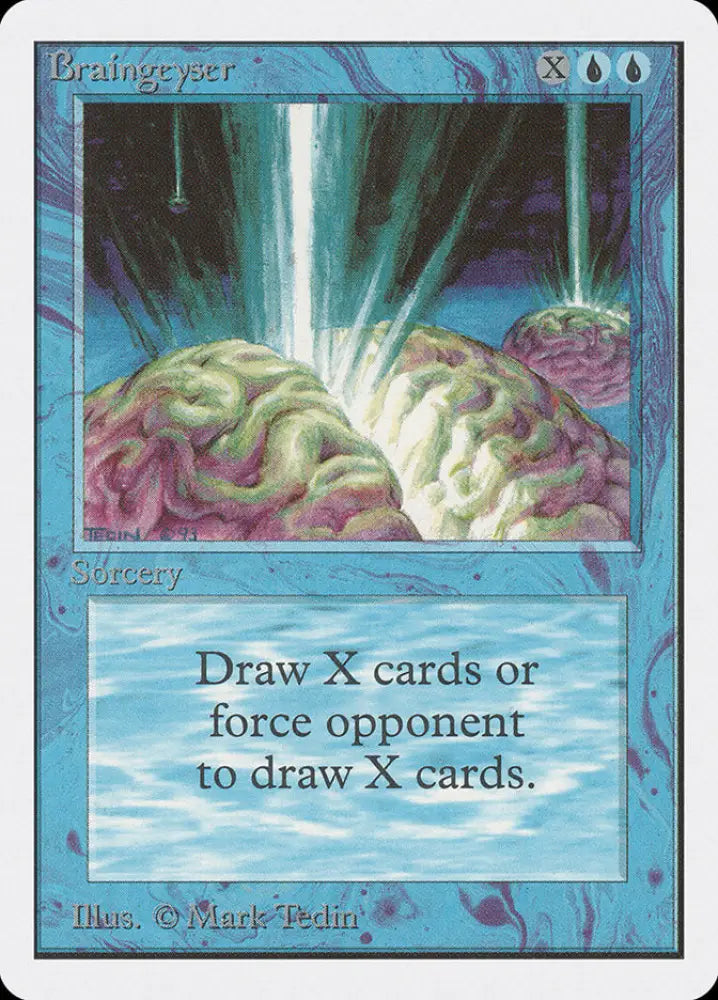 Braingeyser [Unlimited Edition] - MTG Single