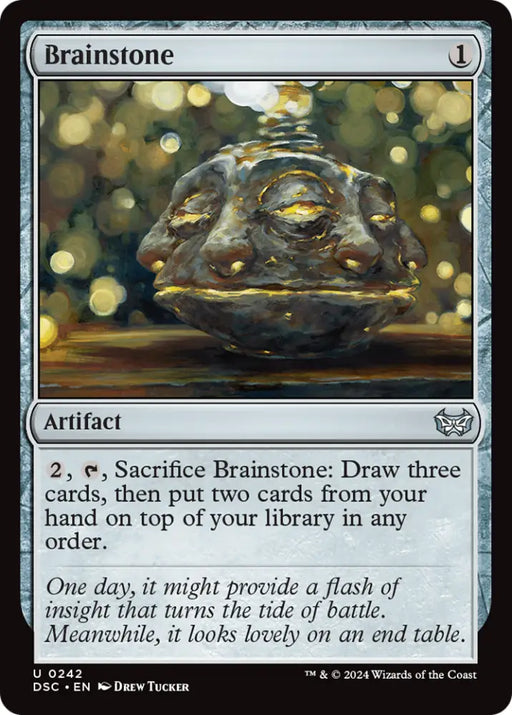 Brainstone [Duskmourn: House of Horror Commander] - MTG Single