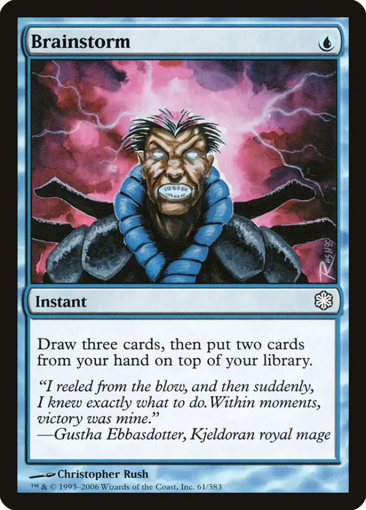 Brainstorm [Coldsnap Theme Decks] - MTG Single