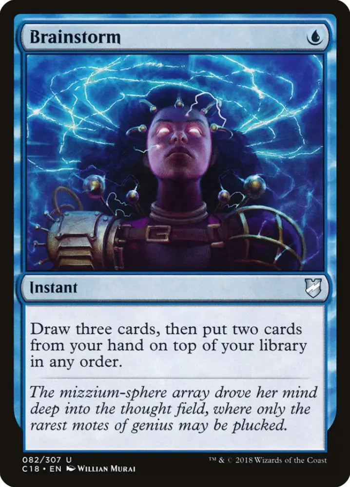 Brainstorm [Commander 2018] - MTG Single
