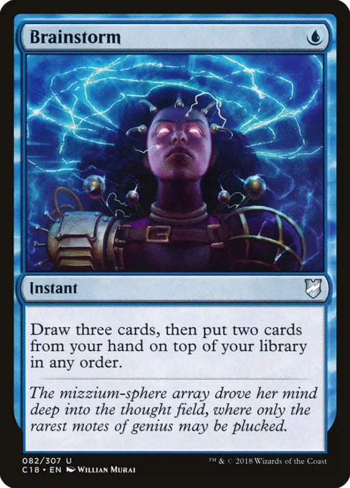 Brainstorm [Commander 2018] - MTG Single