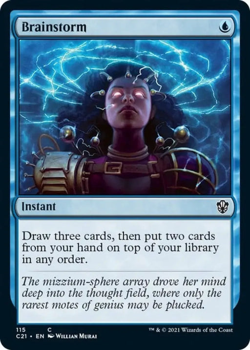 Brainstorm [Commander 2021] - MTG Single