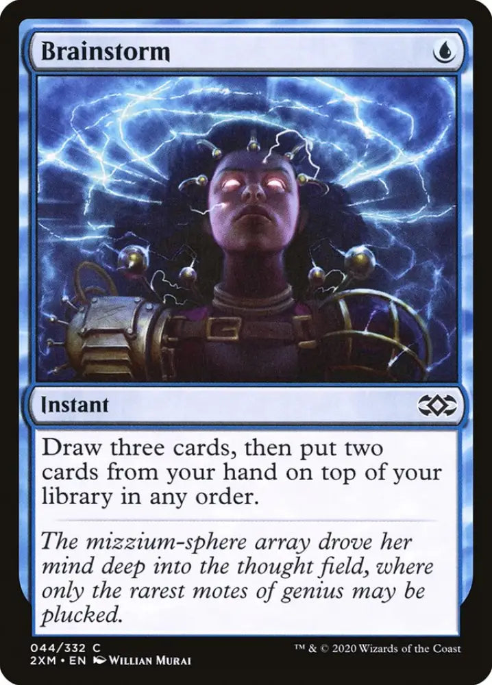 Brainstorm [Double Masters] - MTG Single