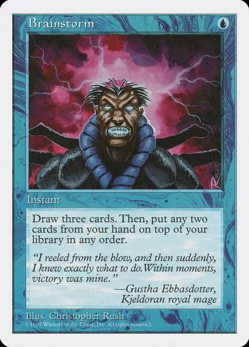 Brainstorm [Fifth Edition] - MTG Single