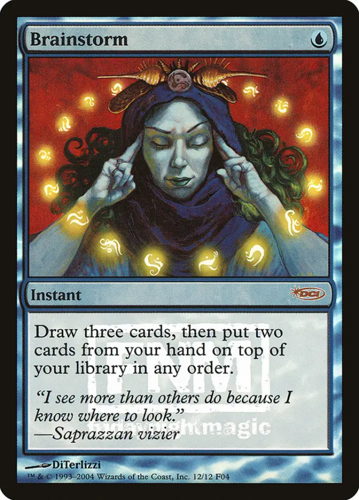 Brainstorm [Friday Night Magic 2004] - MTG Single