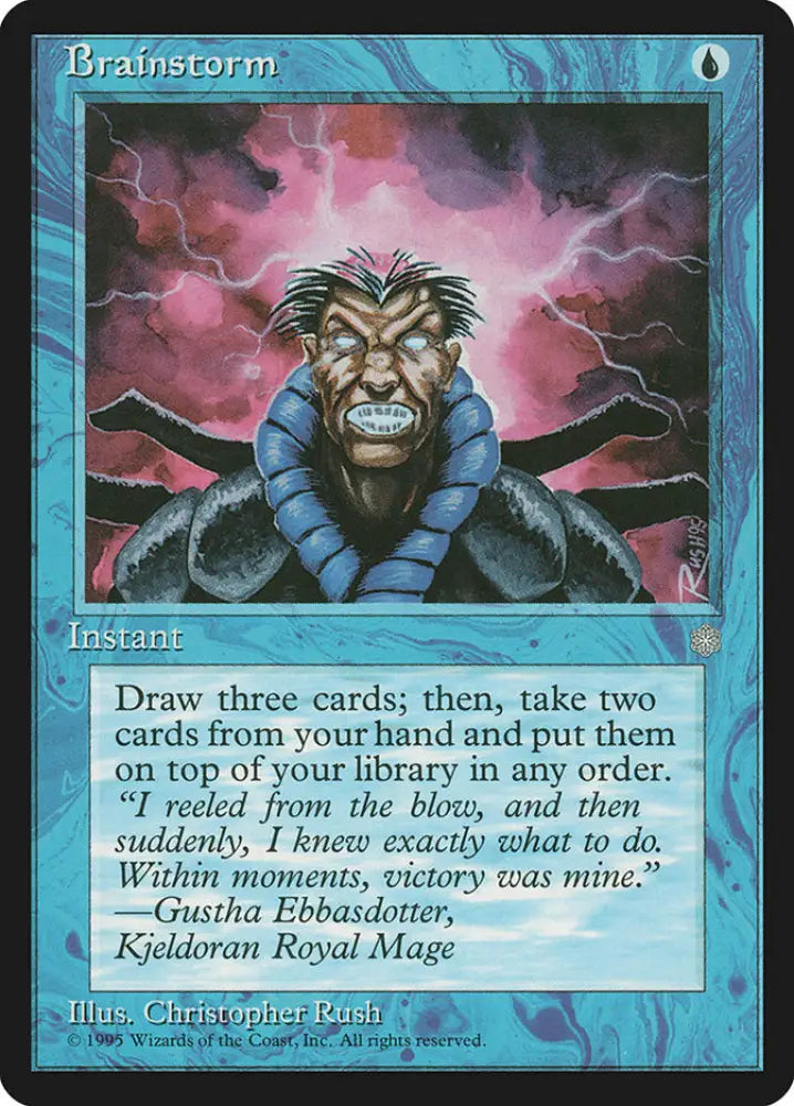 Brainstorm [Ice Age] - MTG Single