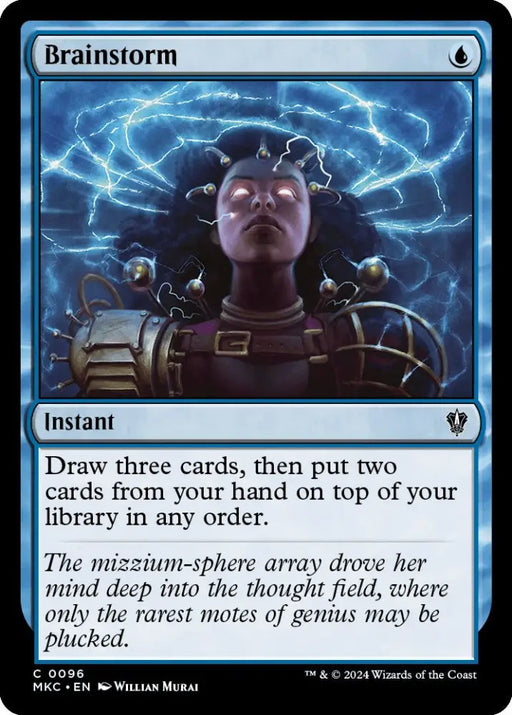 Brainstorm [Murders at Karlov Manor Commander] - MTG Single