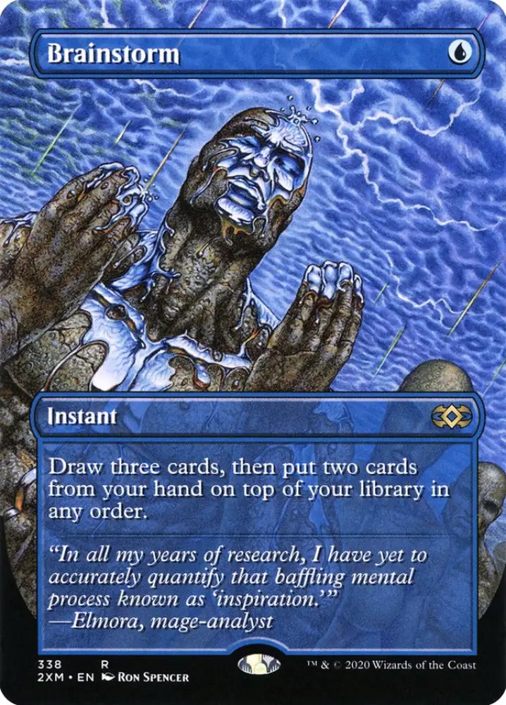 Brainstorm (Toppers) [Double Masters] - MTG Single
