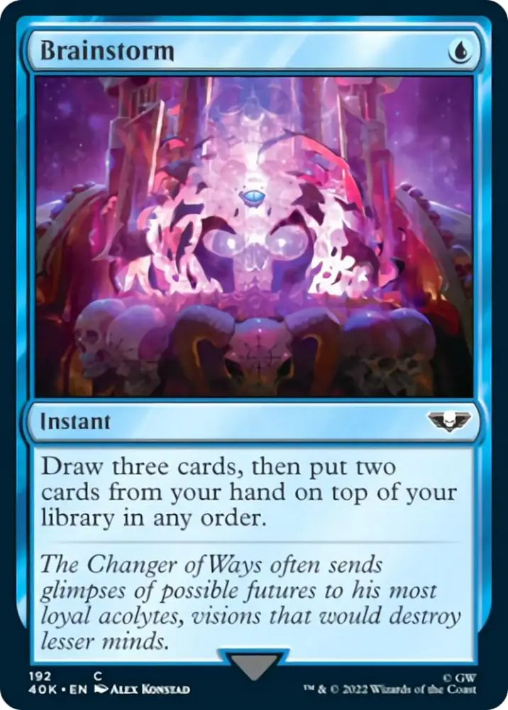 Brainstorm [Warhammer 40,000] - MTG Single