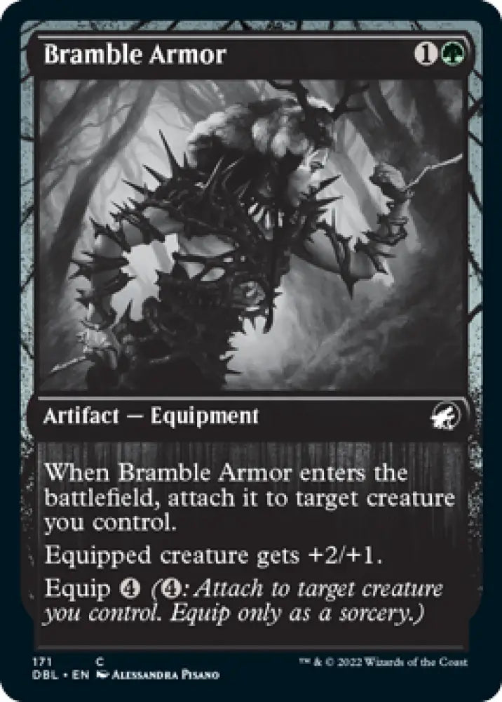Bramble Armor (171) [Innistrad: Double Feature] - MTG Single