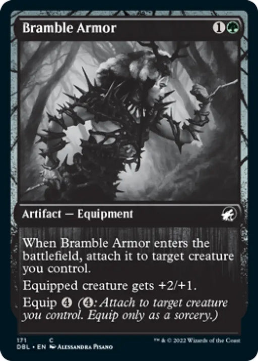 Bramble Armor (171) [Innistrad: Double Feature] - MTG Single