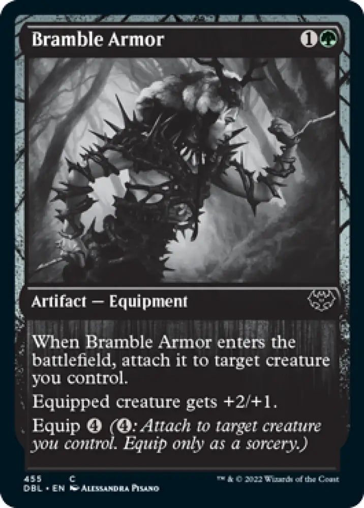 Bramble Armor (455) [Innistrad: Double Feature] - MTG Single