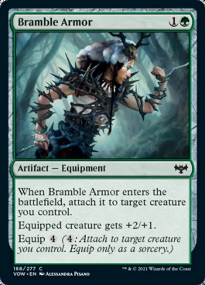 Bramble Armor [Innistrad: Crimson Vow] - MTG Single