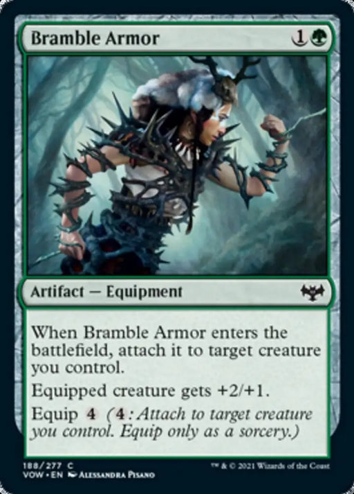 Bramble Armor [Innistrad: Crimson Vow] - MTG Single
