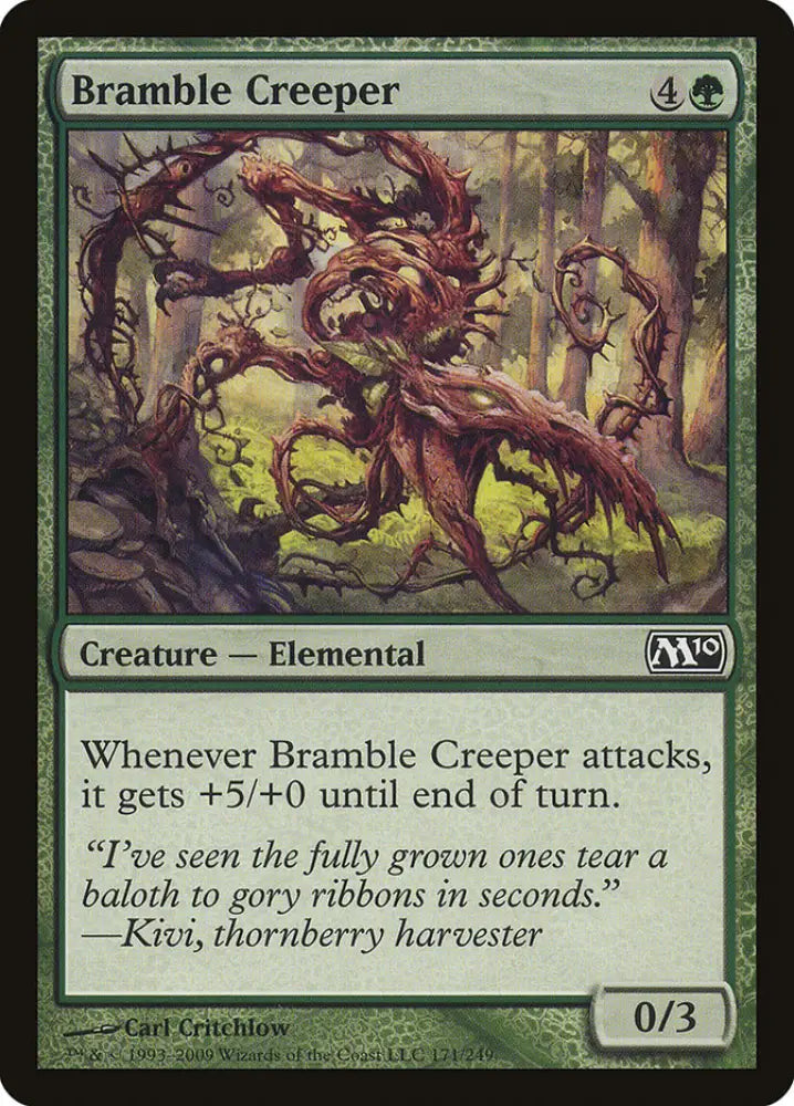 Bramble Creeper [Magic 2010] - MTG Single