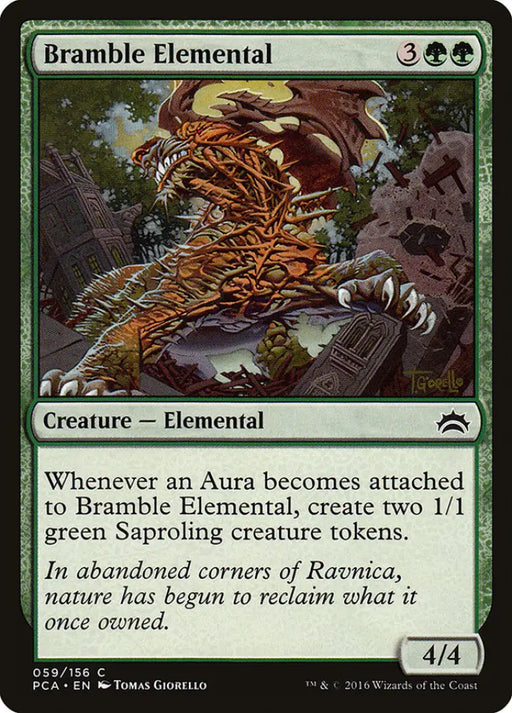 Bramble Elemental [Planechase Anthology] - MTG Single