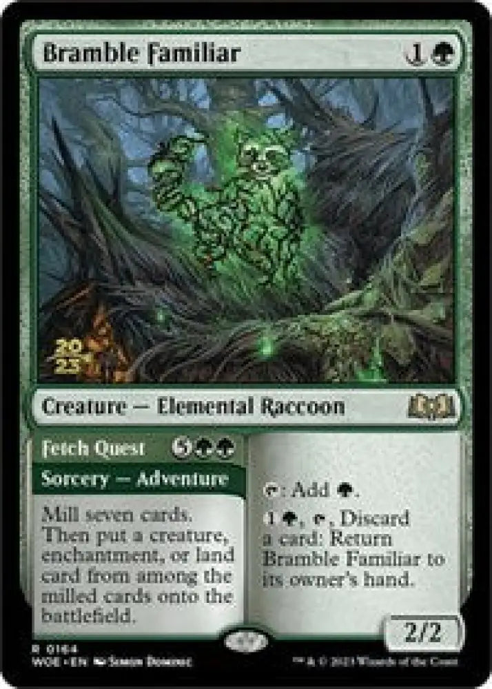 Bramble Familiar (164) [Prerelease Cards]