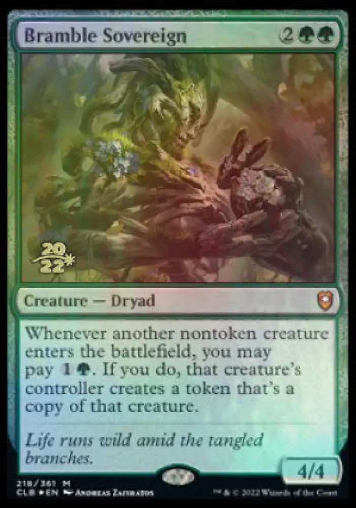 Bramble Sovereign [Commander Legends: Battle for Baldur’s Gate Prerelease Promos] - MTG Single