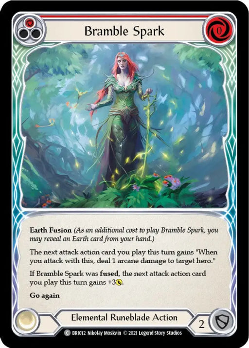 Bramble Spark (Red) [Tales of Aria Blitz Deck] 1st Edition Normal - Flesh And Blood Single