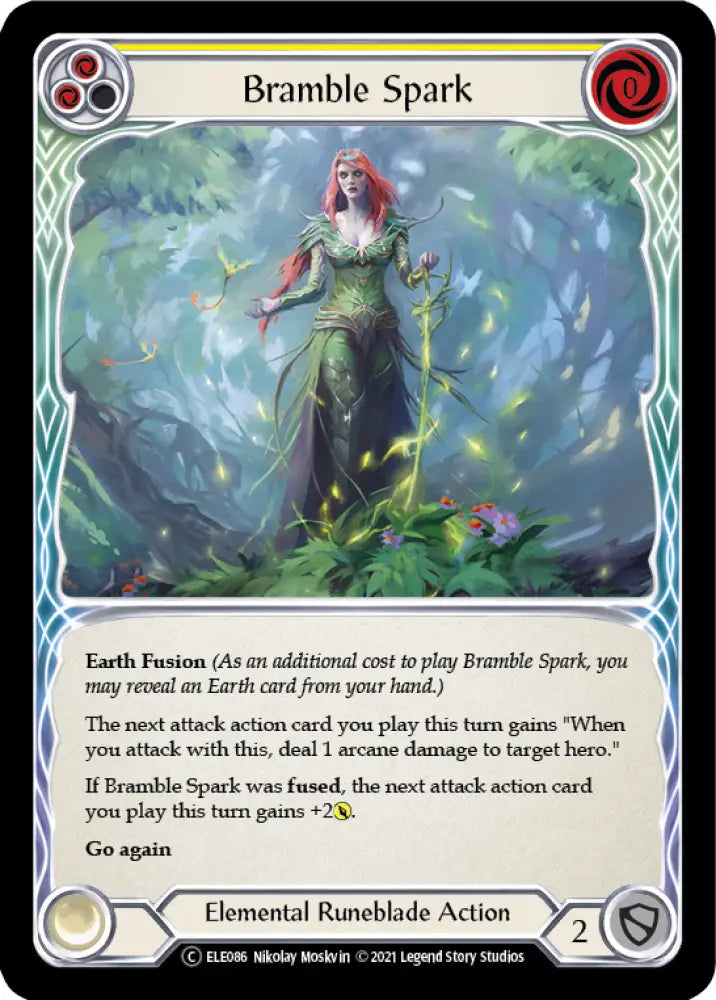 Bramble Spark (Yellow) [Tales of Aria Unlimited] Unlimited Normal - Flesh And Blood Single