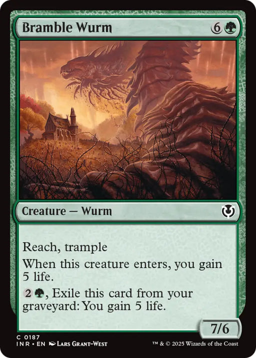 Bramble Wurm [Innistrad Remastered] - MTG Single