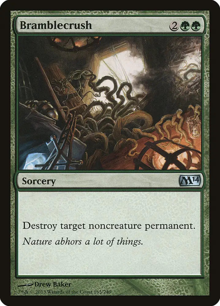 Bramblecrush [Magic 2014] - MTG Single