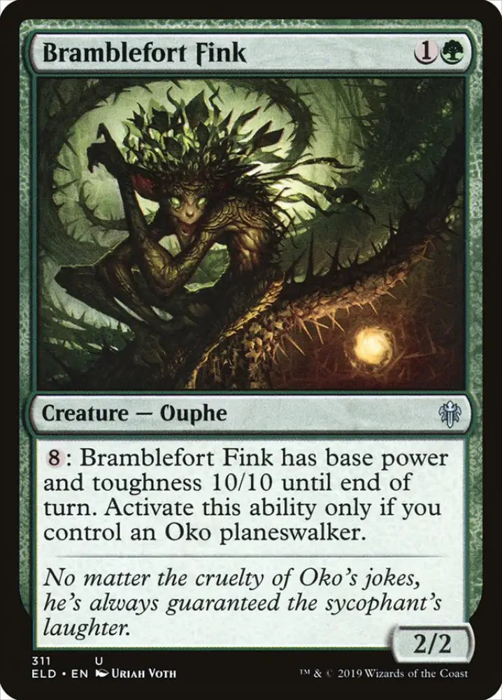 Bramblefort Fink [Throne of Eldraine] - MTG Single