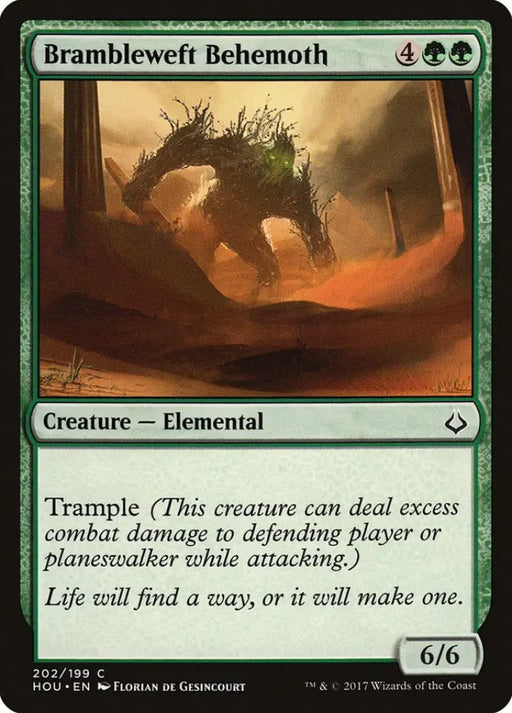 Brambleweft Behemoth [Hour of Devastation] - MTG Single