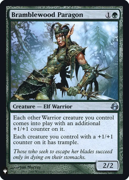 Bramblewood Paragon [Mystery Booster] - MTG Single