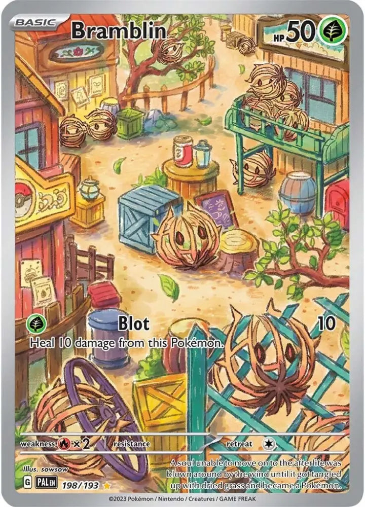 Bramblin (198/193) [Scarlet & Violet: Paldea Evolved] - Pokemon Single
