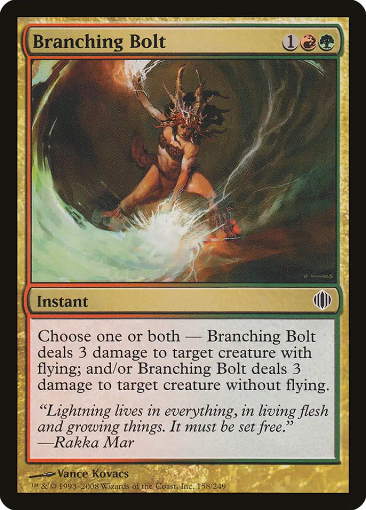 Branching Bolt [Shards of Alara] - MTG Single