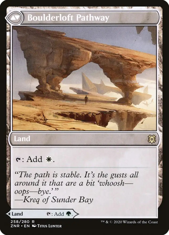 Branchloft Pathway // Boulderloft Pathway [Zendikar Rising] - MTG Single