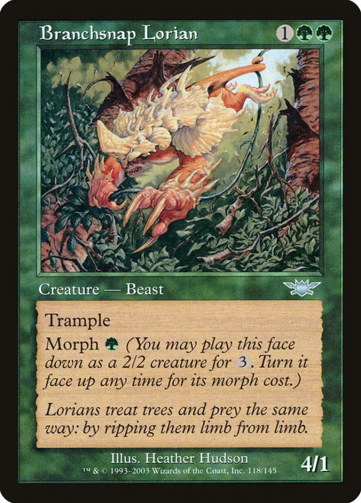 Branchsnap Lorian [Legions] - MTG Single