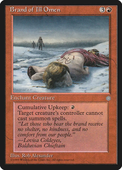 Brand of Ill Omen [Ice Age] - MTG Single
