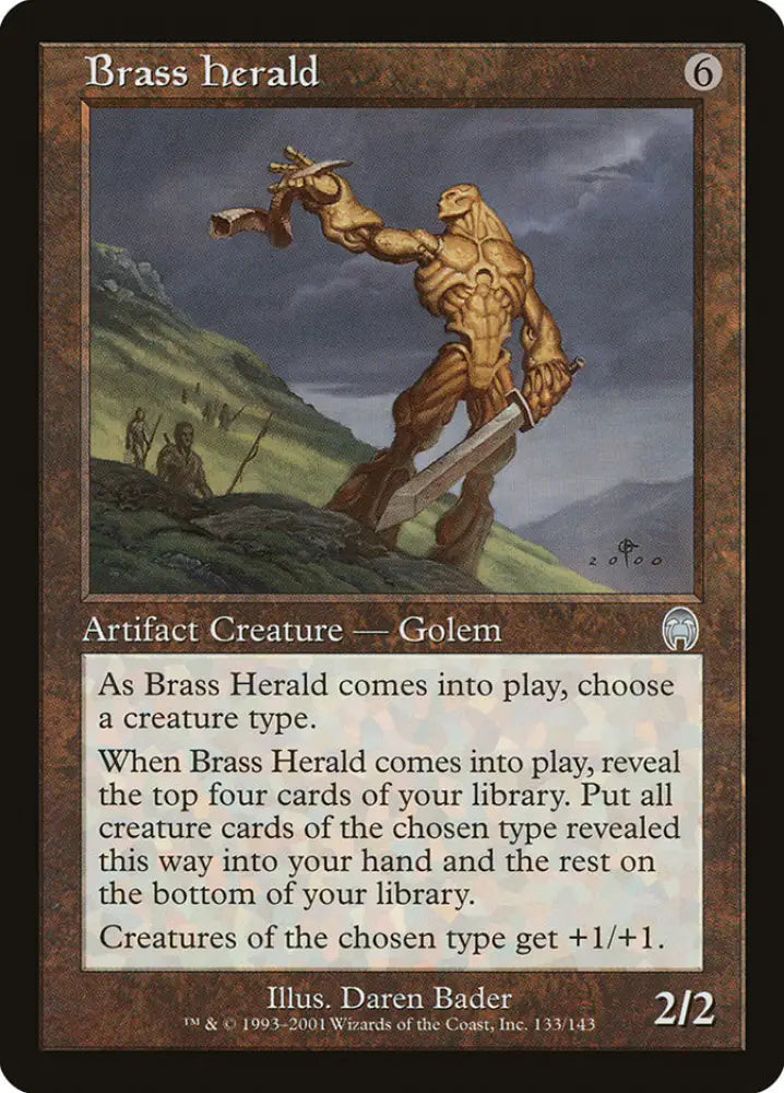 Brass Herald [Apocalypse] - MTG Single