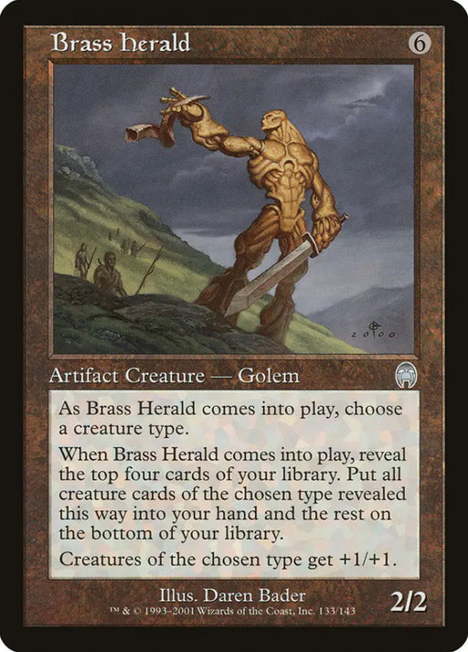 Brass Herald [Apocalypse] - MTG Single