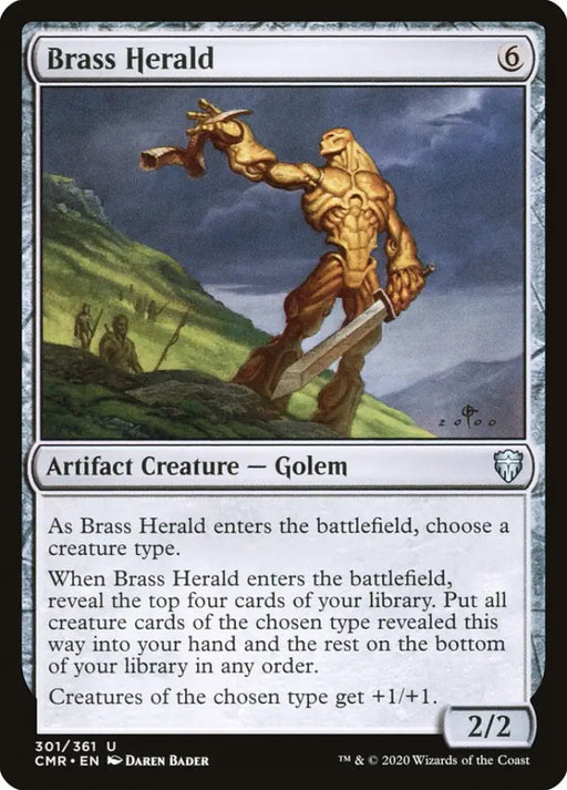 Brass Herald [Commander Legends] - MTG Single