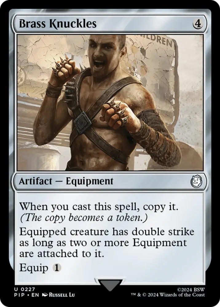 Brass Knuckles [Fallout] - MTG Single